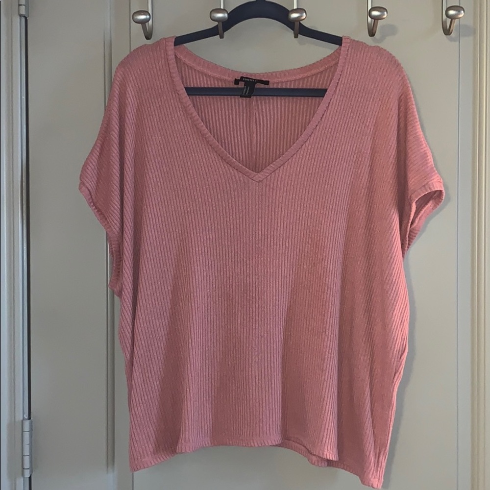 Boxy V-neck